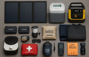 Kit de supervivencia Aegis para apagones eléctricos