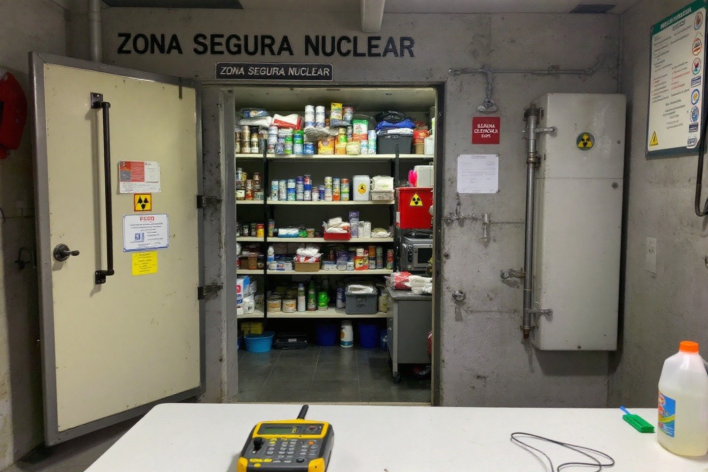 El Aegis Nuclear Shield Kit Antirradiación Avanzado, indispensable para equipar tu zona segura nuclear y garantizar la supervivencia.